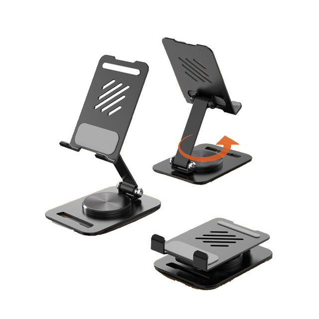 Office Organization New High Precision Rotatable Touch Control Portable Fashionable Desktop Phone Stand Lazy Live Streaming