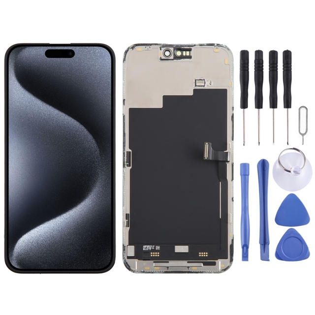 Ready to Ship Original LCD Screen With Digitizer Full Assembly for iPhone 15 Pro Max