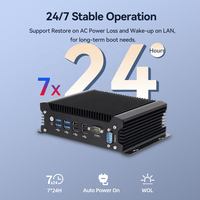 Mini PC Industrial XCY sin Ventilador, I5-8260U/I5 4287U, 2x DB9 RS232, Doble Gigabit Ethernet, 8x USB, Mini PCIE