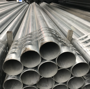 Tubes en acier galvanisé à paroi épaisse ASTM A53 Grade B, revêtement antirouille, soudage pour l'ingénierie maritime, la construction côtière - Product Image 1