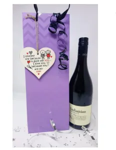Sempurna untuk Pacar Anda atau Pacar Romantis Kenang-kenangan Buatan Tangan Kayu Jantung Plakat Hadiah - Product Image 4