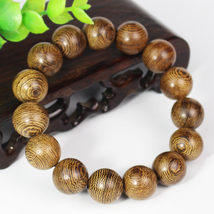 Chicken Wing Wood <b>Bracelet</b> 15mm Hand Polished Natural Unisex Everyday Wear Cultural Collectible Jewelry - Product Image 4