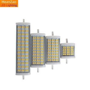 Dimmable <span class=keywords><strong>Led</strong></span> <span class=keywords><strong>R7S</strong></span> lumière maïs lampe ampoule smd2835 insert horizontal projecteur 78mm 15W 118mm 20W 135mm 25W 189mm <span class=keywords><strong>30W</strong></span> - Product Image 1