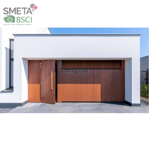 Porte de garage en bois massif Andexin, style classique et tendance, pour projets immobiliers, vente directe - Product Image 6