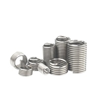 304 Edelstahl-Drahtgewindeeinsätze Metrisch/UNC Spiralförmige Gewindereparaturhülse DIN8140/ISO 8686 Gewindereparatur-Set Befestigungselemente