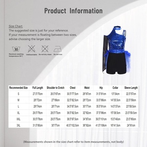 Traje de Baile de Alta Calidad para Mujer Talla Grande, Mono para Danza Latina Chacha, Actuaciones en Escenario - Product Image 6