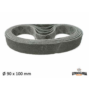 Bandes abrasives grises à grain super fin 90x100mm (4pcs) - Product Image 2