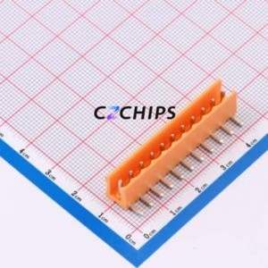 MXHT396R-3.96-11P-OE01-Cu-A Plug-in Terminal Block Bent Lead Through Hole,P=3.96mm Board-to-Board / Socket - Open 1x11P 3.96mm - Product Image 1