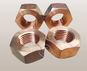 BRONZE-MUTTERN MARINE-QUALITÄT C65100 VERARBEITETE SECHSKANTMUTTERN 1/4 Zoll bis 1 1/2 Zoll ANSI/ASME B18.2.2 - Product Image 4