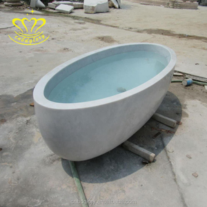 Contemporânea mármore moderno <span class=keywords><strong>1</strong></span>,8 m banheira pedra natural imersão banheira massagem função inclui escorredor para cozinha Hotel Villa - Product Image 3