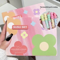 Gloss à lèvres SUSU SKY Milk Mist, fini mat velouté, vegan, ne tache pas facilement, maquillage adapté aux étudiants, vente en gros