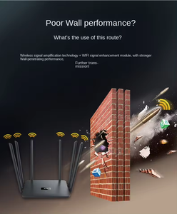 Nhà máy bán buôn <span class=keywords><strong>Router</strong></span> với sáu ăng-ten, tốc độ cao và ổn định Wifi thông qua các bức tường, nhà plug-and-play <span class=keywords><strong>Router</strong></span> không dây - Product Image 3