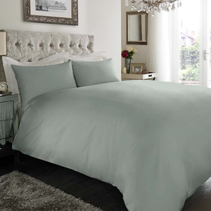 Juego de Sábanas y Fundas Nórdicas de 300 Hilos, Color Liso, Varios Tamaños Disponibles, Transpirable, Lavable, Impermeable, para Hotel - Product Image 6