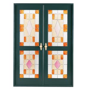 <span class=keywords><strong>เลื่อน</strong></span><span class=keywords><strong>หน้าต่าง</strong></span>ไม้หรือประตูคู่เคลือบแก้ว DJC12 - Product Image 5