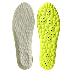 Semelles intérieures de sport 4D Cloud unisexes, antibactériennes, anti-odeurs, absorbant la transpiration, respirantes, élastiques, amortissantes, décontractées - Product Image 1