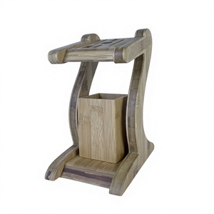 Natural Wooden Knives Holder Eco-Friendly Anti-Bacterial Multi Shape Made in Vietnam - Product Image 1