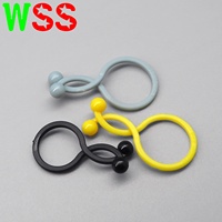 WSS Small Pack Wire Mount Plastic Twist Lock 0302 Nylon Wire Clip Twist Wire Ties