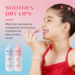 Stick de soin des lèvres naturel pour enfants au suif de boeuf végétalien coréen Hydratant éclaircissant Hydratant <span class=keywords><strong>Baume</strong></span> à lèvres rose pour bébé bio - Product Image 5