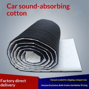 Isolation <span class=keywords><strong>phonique</strong></span> automobile en tissu non tissé PP PET, absorption acoustique, noir, pour camping-car, atténuateur de chaleur et de bruit, 3 cm/4 cm/5 cm - Product Image 6