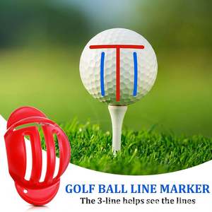 Outil d'alignement de balles de golf personnalisé-Stylo à encre étanche et marqueurs pour un putting précis-Cadeau de golf personnalisé - Product Image 3
