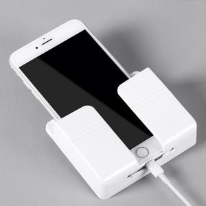 Modern Multifunctional <b>Wall</b> Mounted Storage Rack with Phone Charging Case & No Need for Perforated Phone Holder - Product Image 4