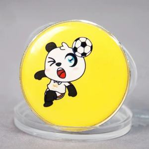 Pièce de lancer de football, outil portable de lancer de pièce de monnaie d'arbitre de match d'entraînement de football - Product Image 1