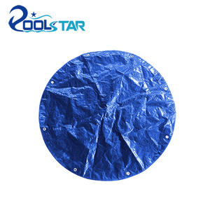 Manta <span class=keywords><strong>solar</strong></span> de drenaje principal redonda resistente a los rayos UV, cubierta de <span class=keywords><strong>piscina</strong></span> de invierno sobre el suelo de PVC solares para piscinas rectangulares - Product Image 2