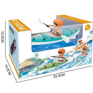 Juguetes acuáticos para niños 2,4G juguete de radio control Paddle kayaks bote pequeño RC juguete para niños - Product Image 2