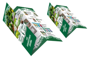 Modèle de brochure <span class=keywords><strong>A4</strong></span> pliée gratuitement, conception de dépliant, brochures tri-pliées et bi-pliées, dépliants personnalisés, impression sur mesure A5 A6 A7 B5 B6, mini-flyer - Product Image 4