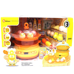 Melebao, juguetes de cocina para niños, utensilios de cocina de simulación, olla <span class=keywords><strong>arrocera</strong></span>, niñas, casa de juego, regalo de cocina para niños de 3 a 6 años - Product Image 2