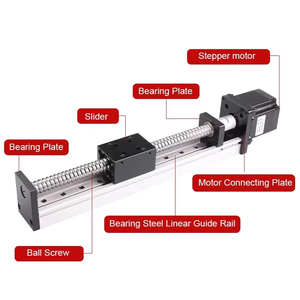 Plataforma de Posicionamiento Automático CNC de 3 Ejes con Sistema de Gantry de Husillo de Bolas para <span class=keywords><strong>Robot</strong></span> Cartesiano de Movimiento Lineal XYZ - Product Image 6