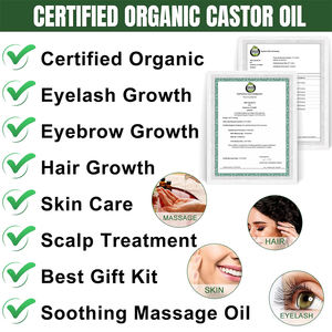 Vente en gros d'huile naturelle pour la croissance des cheveux Huile de ricin crue au romarin Huile de ricin noire jamaïcaine en vrac sans hexane pressée à froid - Product Image 4