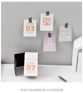 2021 Custom Glue Binding Tear off <strong>Calendar</strong> Printing Desktop Mini <strong>Small</strong> Desk <strong>Calendar</strong> - Product Image 4