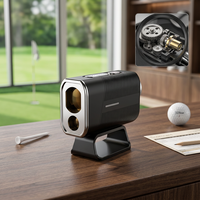 Télémètre de golf magnétique avec compensation de pente 600M 1000Y, fonction de verrouillage de drapeau, balayage, rechargeable, laser KOKVP BH-GF112 7X 905nm Chine