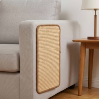 Tapis à gratter pour chat en sisal naturel extra épais, antidérapant, sans éclats, protection des meubles, logo personnalisé, OEM, ODM, plusieurs tailles