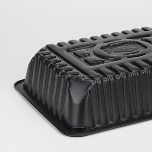 Boîte à <span class=keywords><strong>Lunch</strong></span> micro-ondes PP En Plastique Sstackable Jetable Rectangulaire En Plastique <span class=keywords><strong>Plateau</strong></span> de Nourriture Congelée - Product Image 4