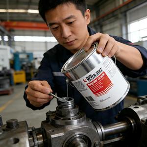 ZT98 Bostik NS-168 NEVER.SEEZ Anti Seize Lubricating <b>Adhesive</b> Compound Regular Grade 8 LB. Flat Top Can for Transportation Use - Product Image 2