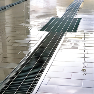 قناة تصريف خرسانية مسبقة الصب على شكل حرف U، مزراب خرساني من الراتنج، قناة لحمام السباحة، قناة تصريف من الخرسانة البوليمرية - Product Image 6