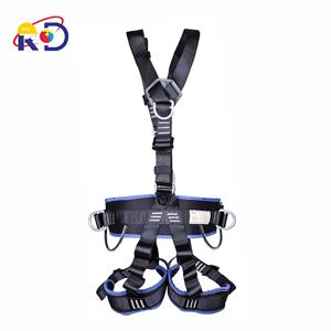 ヨーロッパの全身5点空中作業ウエスト保護取り外し可能な消防救助安全ベルト - Product Image 2
