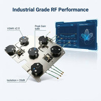 Module d'antenne interne WiFi 6 MIMO 6dBi double bande 2.4G 5G avec support métallique U.FL MHF1 pour routeur et passerelle