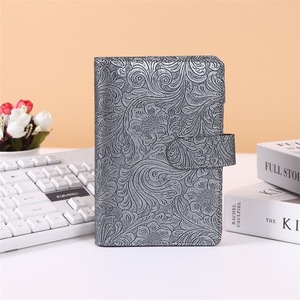 도매 맞춤형 A6 고급 노트 파일 홀더 루즈리프 가죽 노트 세트 예산 바인더 저널 노트북 - Product Image 5