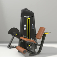 Machine à flexions de cuisses commerciale à assise, en acier robuste, pour l'entraînement des ischio-jambiers, avec couleur et logo personnalisables, directement de l'usine