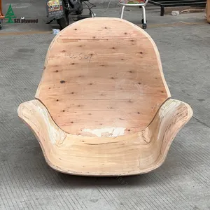 Распродажа, изогнутое фанерное кресло