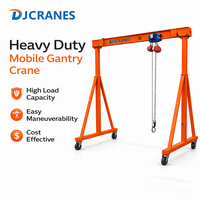 Mini-grue portique pliable en aluminium de qualité industrielle, 1 tonne, 5 tonnes, grue mobile portable pour un transport facile