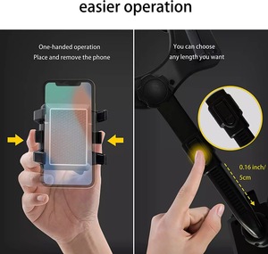 Wholesale Price Rearview Mirror Mobile Phone Car Holder Mount 360 Rotation Car Phone Holder