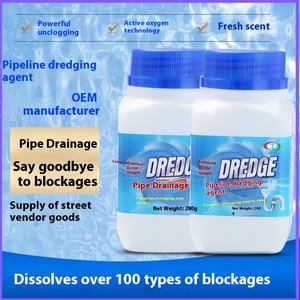 أدوات تنظيف قوية للمطبخ والمرحاض ، انسداد الشحوم ، أداة سحرية لتنظيف الأنابيب وإزالة الروائح الكريهة ، وكلاء مسحوق التجريف - Product Image 5