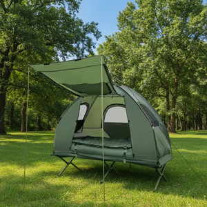 Vente directe d'usine, tente pliante portable pour une personne, Oxford, quatre saisons, imperméable, ouverture automatique rapide, 1000 mm - Product Image 1