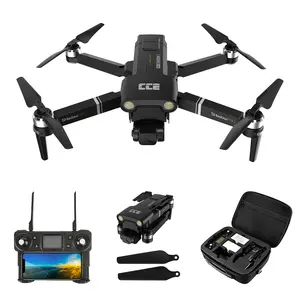 Mini Drone télécommandé RC 4K, quadricoptère, pliable, avec double caméra Hd,