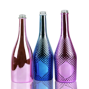 Bouteille D'emballage Ambre Vert Noir Bouteille De Vin Étiquette Personnalisée 375ml 50cl 750cl 1L Rouge Glace Champagne Verre <span class=keywords><strong>Bordeaux</strong></span> Bourgogne - Product Image 6