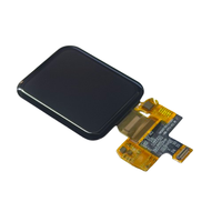 Penjualan terlaris layar Display LCD OLED 1.78 inci 368x448 350NIT dengan kapasitif PCAP sentuh